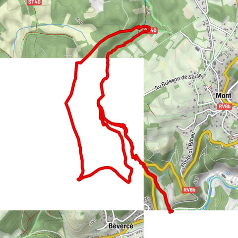 Malmedy, België Le Moulin Bévercé