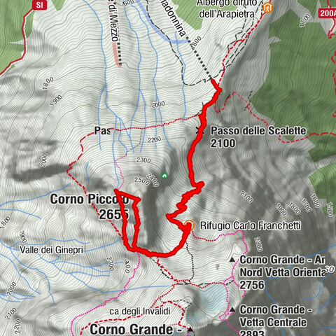 Gran Sasso - Corno Piccolo