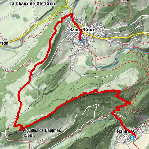 St. Croix —> Baulmes via Aiguilles de Baulmes