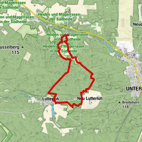 Südheide: Oberohe - Lutterloh