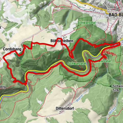 Circular hiking trail - Pearls of the lower Schwarzatal - Bad Blankenburg