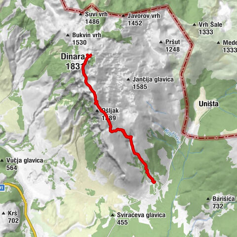 "Dinara 1831m" - Croatia's highest mountain (Pješačenje po Hrvatskoj)