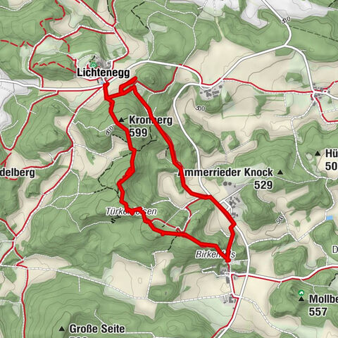 Zauberwald-Orchideen-Weg in Lichtenegg
