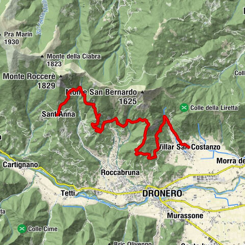 Occitan Routes: Stage 1 Ciciu di Villar - Frazione Sant'Anna di Roccabruna