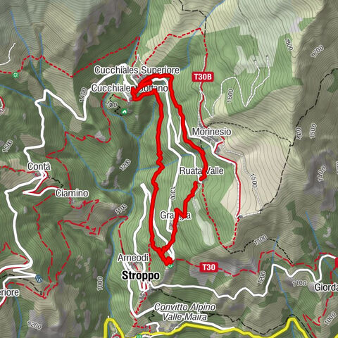 Codirossa - Kirche S. Peyre - Cucchiales - Codirossa