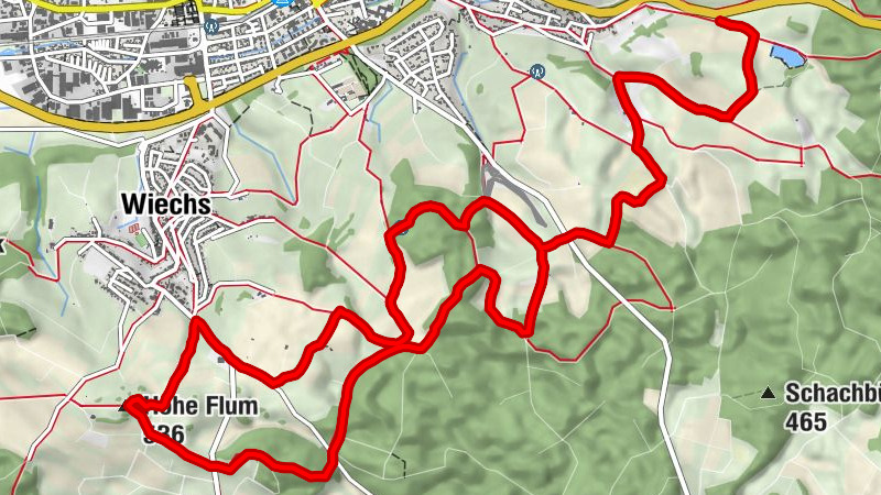 Eichener See Hohe Flum