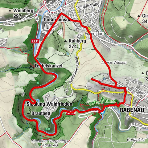 Winterbelevenis Rabenauer Grund en Rabenauer Höhe