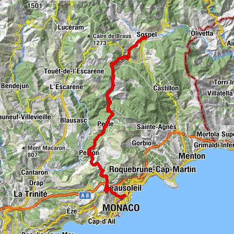 Goldtoni - Alpenbogen A102 Monaco-Sospel