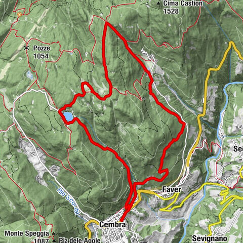 From Cembra to Lago Santo