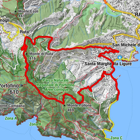 Portofino Nationalparktrail