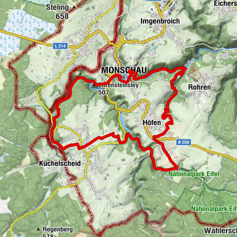 Bäche, Seen, Wälder...