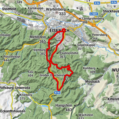 IVV PW + GTW "In Luther's footsteps - Luther, dragons, landgraves, rose miracle..."