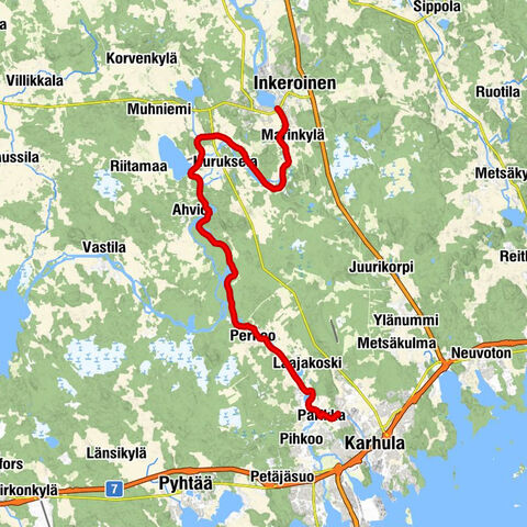 Pernoo branch of the Kymijoki River, Kotka