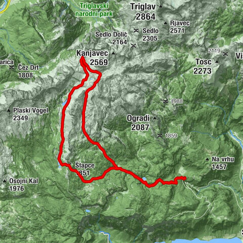 Triglav lakes hike