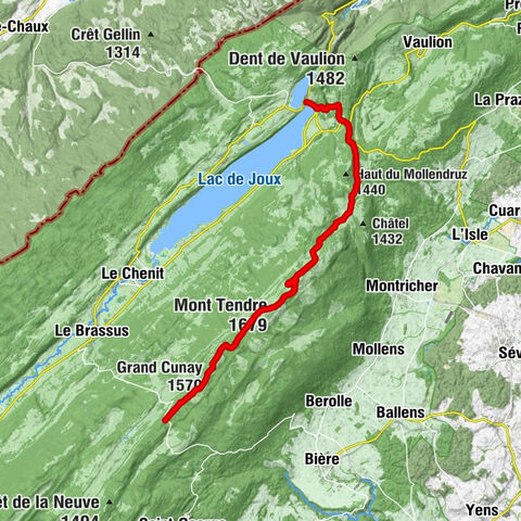 2.Etappe, Col du Marchairuz - Le Pont, 20.6.2022
