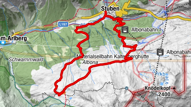 Stuben to Kaltenberg hut