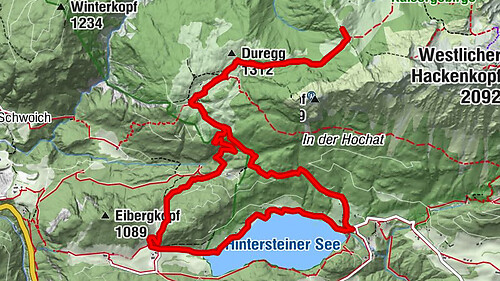 Über Hintersteinersee und Walleralm aufs Hochegg