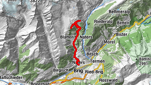 HISTORICAL ROAD NATERS - BELALP