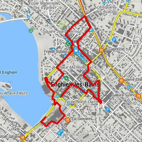 Enghien-les-Bains: a water town