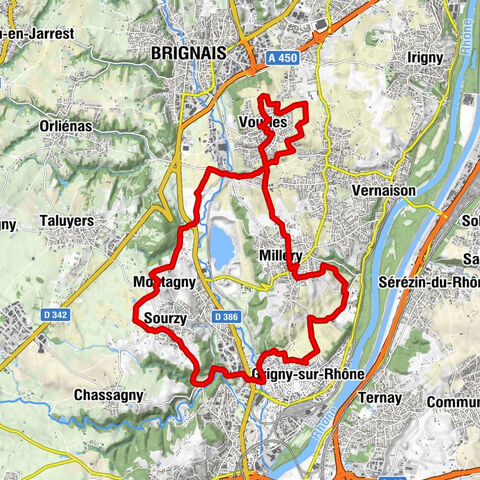 Circuit VTT 241 - La Vallée du Garon