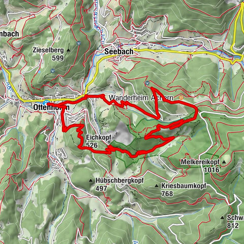 Ottenhöfen - Eichkopf - Karlsruher Grat