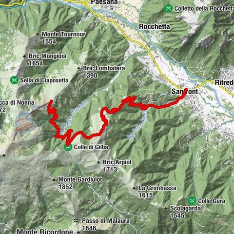 Orizzonte Monviso - Stage 1: Hiking refuge La via del sale - Hiking refuge Pian Munè