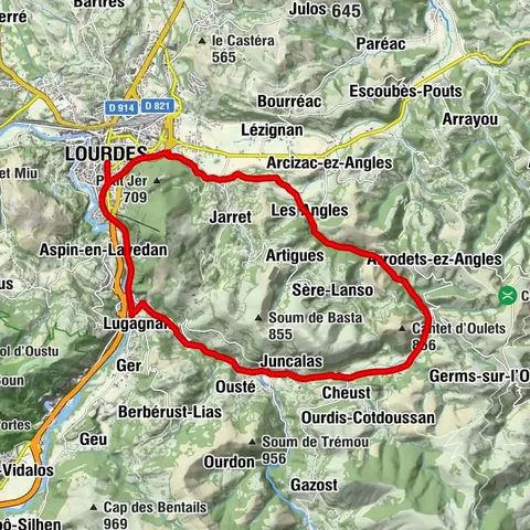 Lingous Pass Loop, Castelloubon valley