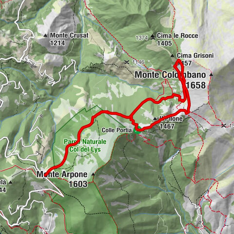 COLLE DEL LYS Partisan Trail