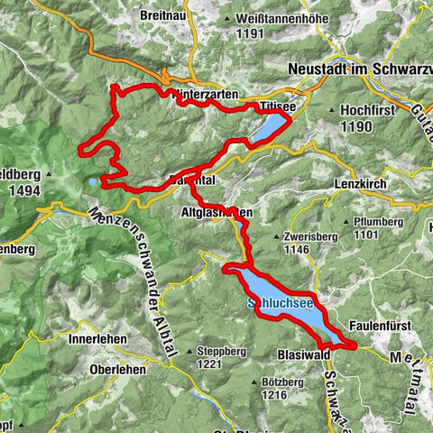 Meer Fietsroute Opper Zwarte Woud