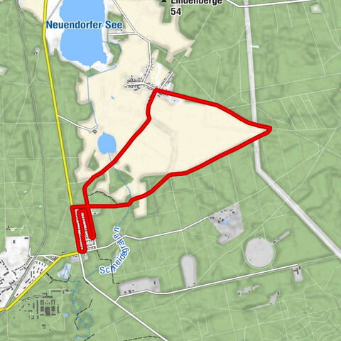 9 Kilometer Crosslauf von Kummersdorf-Gut