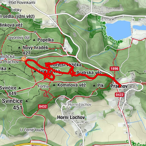 Prachov - Prachauerfelsen - Felsenstadt