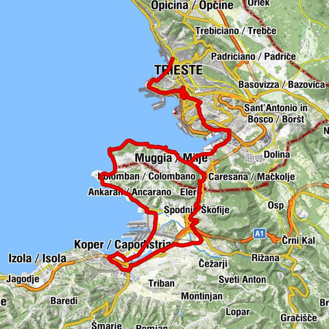 Triëst en Koper / Ring Koper (R050)