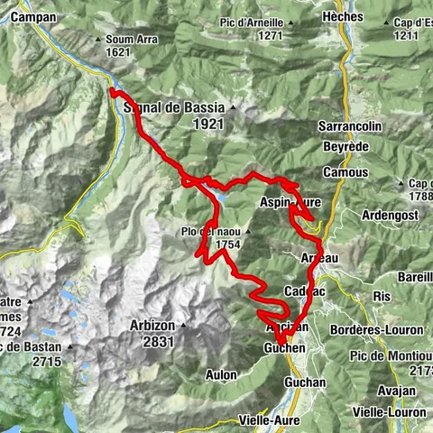 THE 2 COLS: ASPIN AND HOURQUETTE D'ANCIZAN