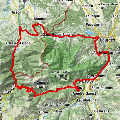 Col des Spandelles via Asson