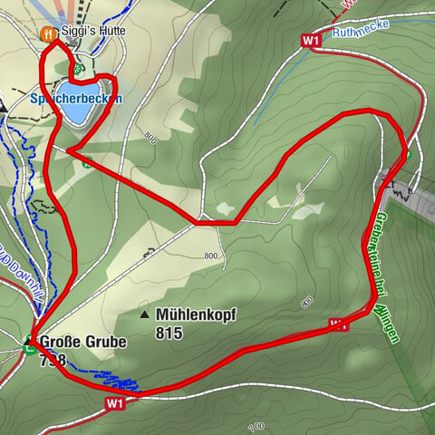 Circular route Skywalk/Hill - Ettelsberg