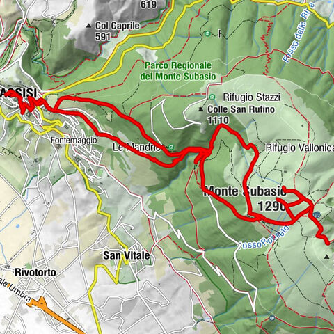 Chiesa Anglicana di San Leonardo - Eremo delle Carceri - Sassopiano - Monte Subasio