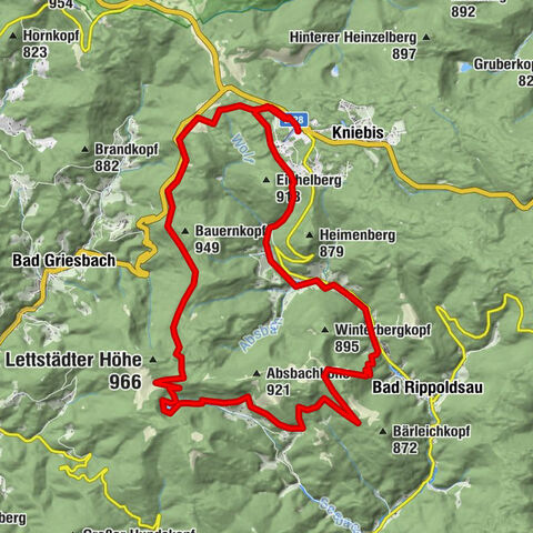 Über die Höhen des Schwarzwaldes ins Wolftal