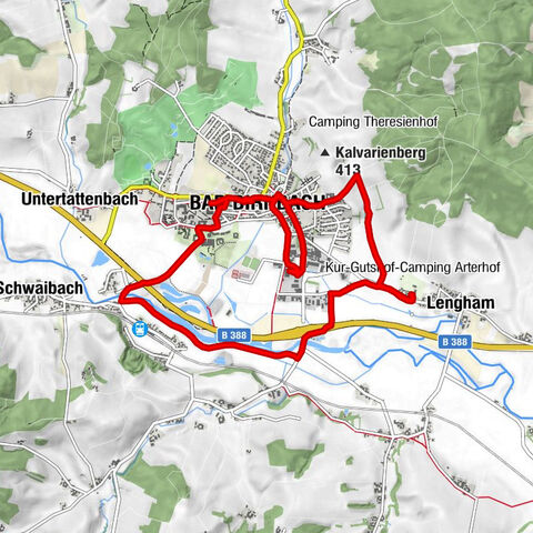 Rund um Bad Birnbach, Niederbayern/Deutschland