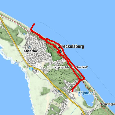 Kölpinsee, Mecklenburg-Vorpommern/Deutschland