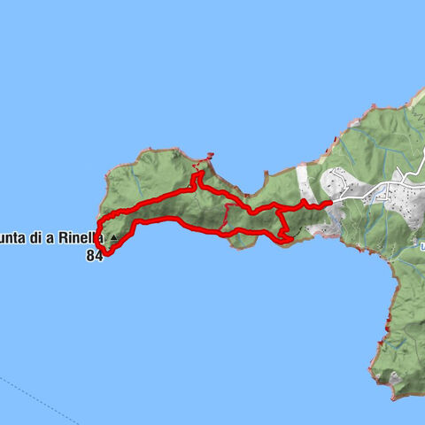 Coti-Chiavari - a Punta di a Rinella