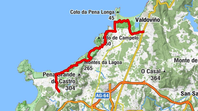 O Barreiro - Igrexa de Santiago de Lago - Montes da Lagoa - A Cochera