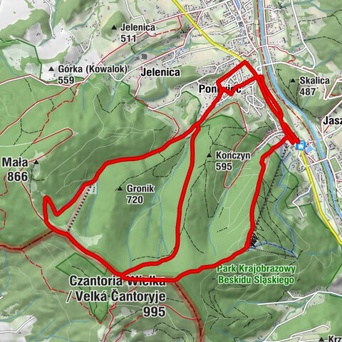 Bistro - Dwa Noże - Czantoria Wielka / Velká Čantoryje - Horská chata Čantoryje