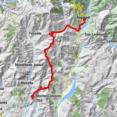Pentidattilo - Monte Calvario - Bagaladi - Porta del Parco di Bagaladi - Frantoio Jacopino
