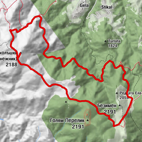 Перелик - Параклис „Св. св. Кирик и Юлита“ - Орфей (Широколъшки снежник)
