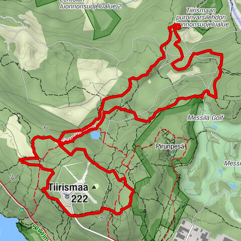 Tiirismaan Villilenkki, Hollola