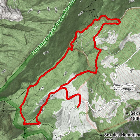 Sentier de la Joux Verte