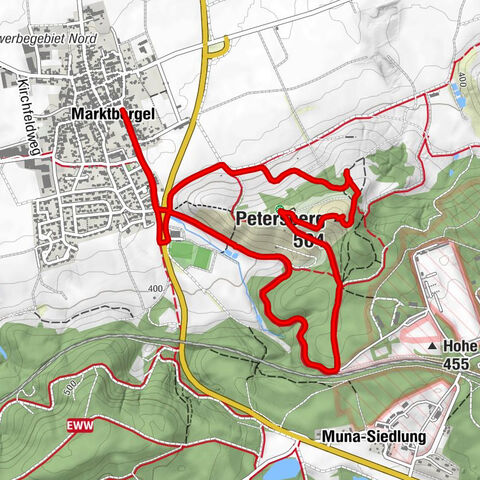 Erlebnispfad Petersberg Marktbergel