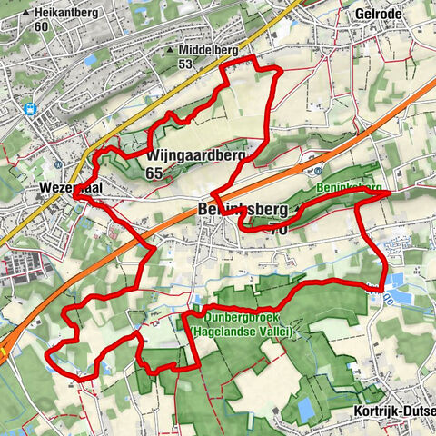 Wezemaal - Wijngaardberg - Beninksberg - Sint-Martinuskerk