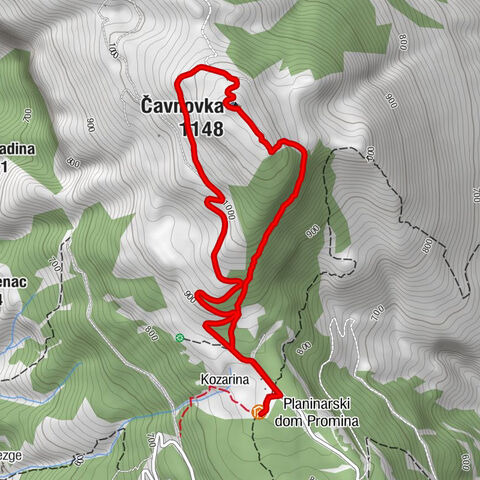 Planinarski dom Promina - Čavnovka