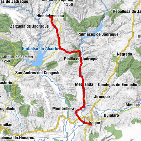 Hiendelaencina - Altollano - Ermita de la Soledad - Jadraque